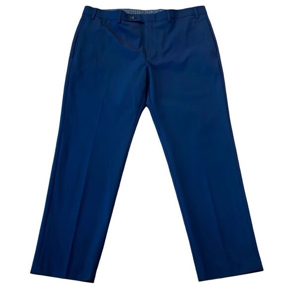 Lauren Ralph Lauren Navy 38x30 flat front dress pant black label